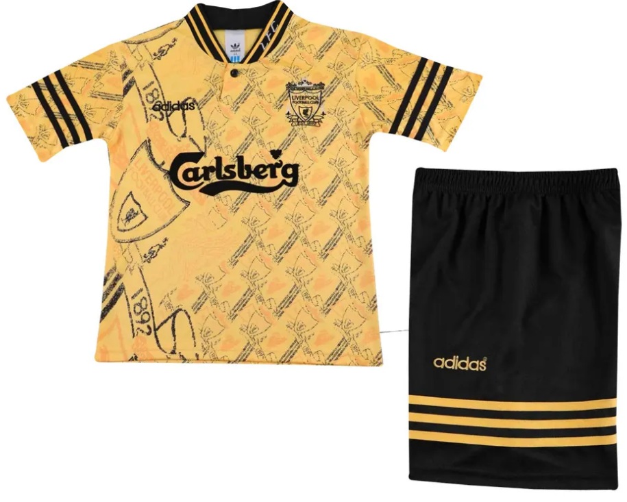 Kit infantil III Liverpool 1994 1996 Adidas retro